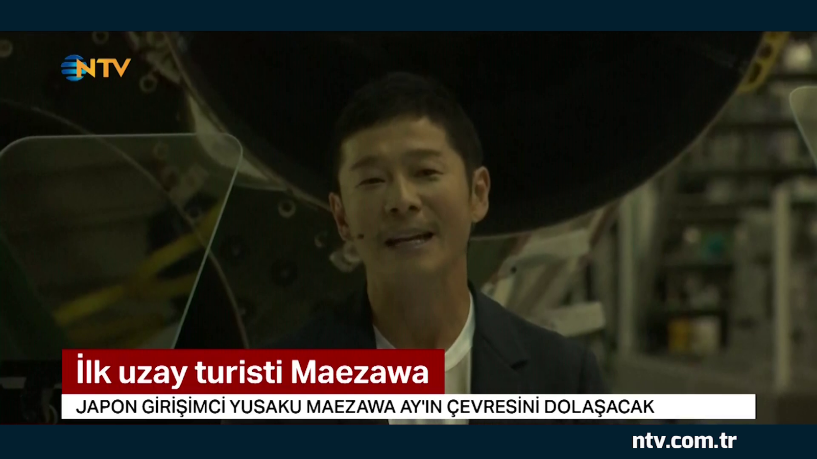 Aya gidecek ilk turist belli oldu Aya gidecek ilk turist belli oldu